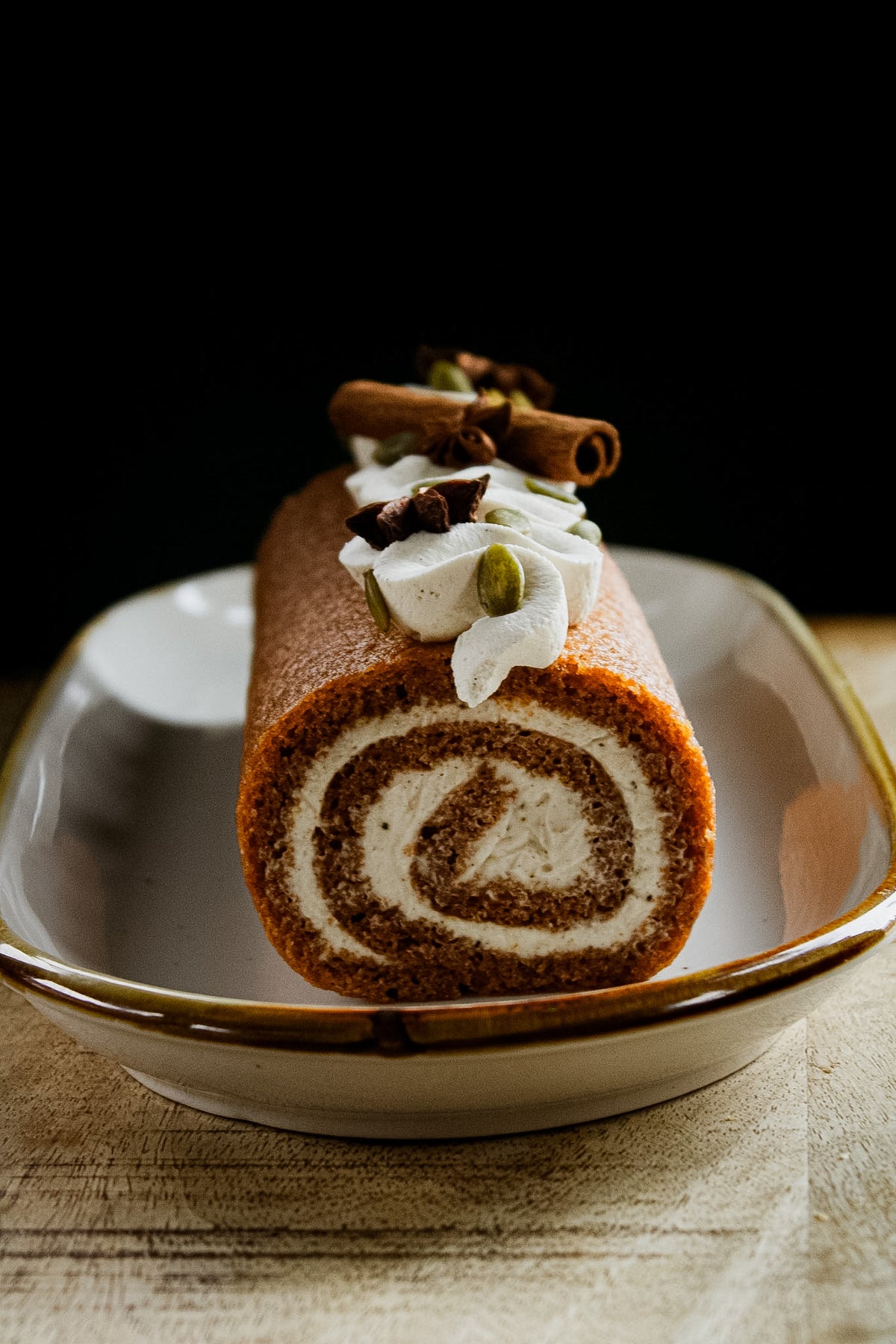 Pumpkin Swiss Roll