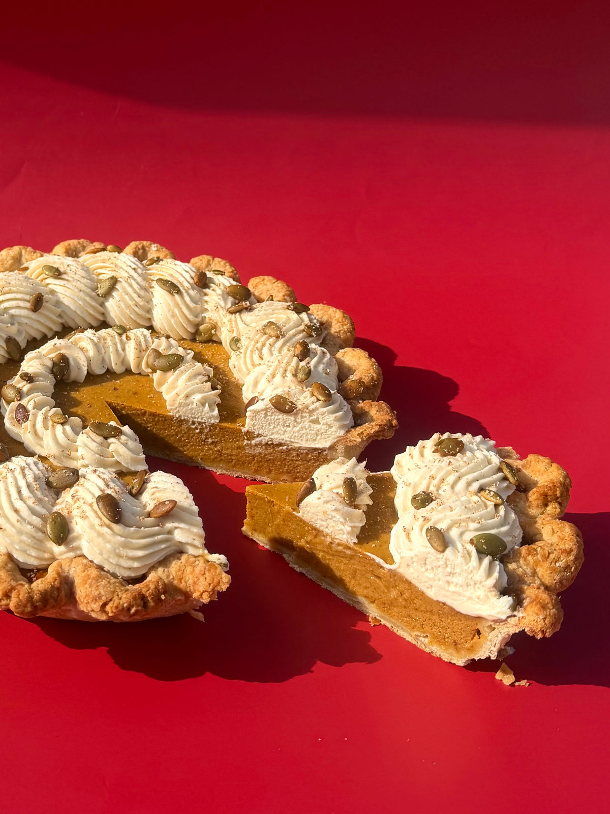 Tahini Pumpkin Pie
