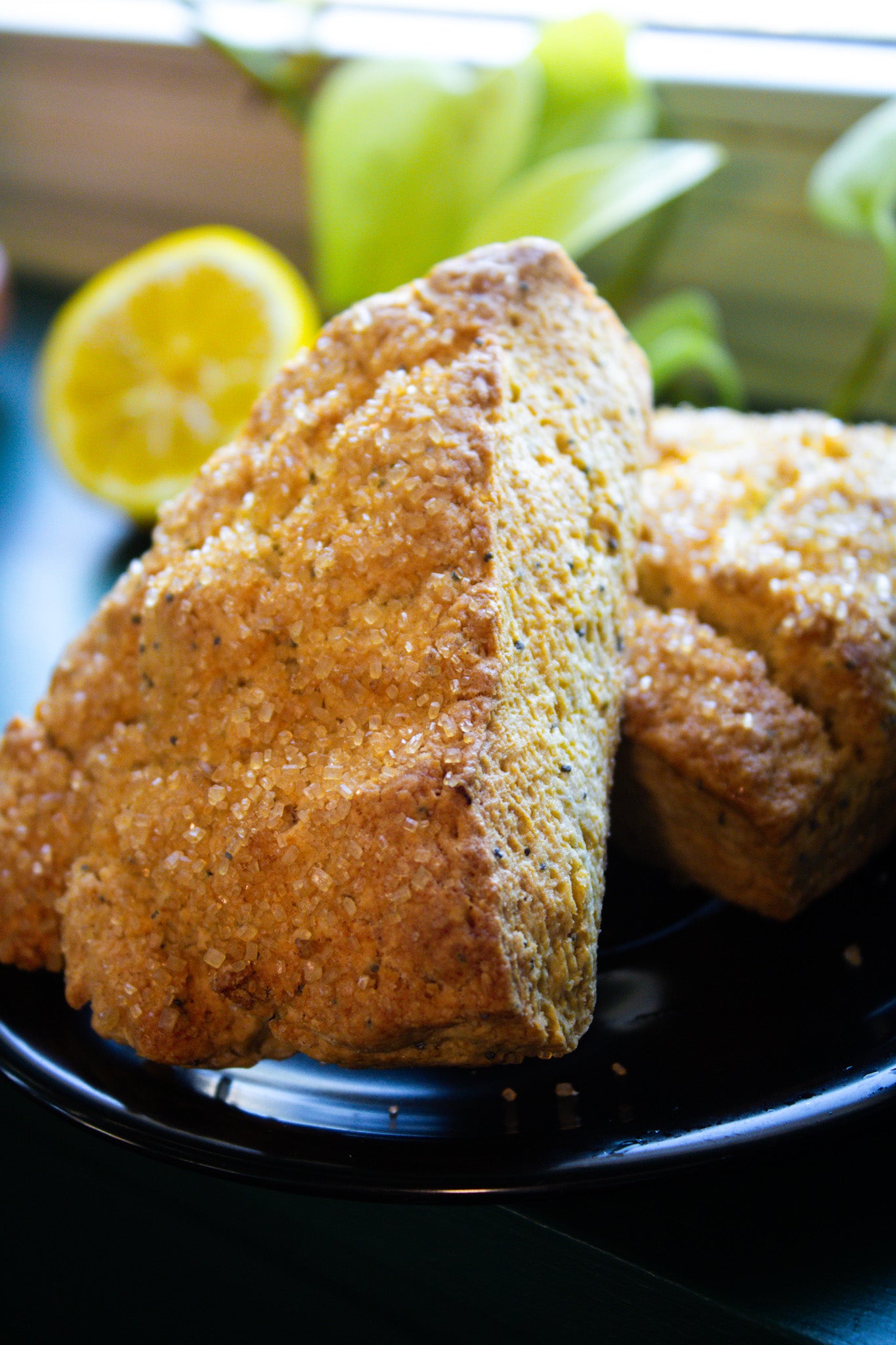 Lemon Poppy Seed Scones
