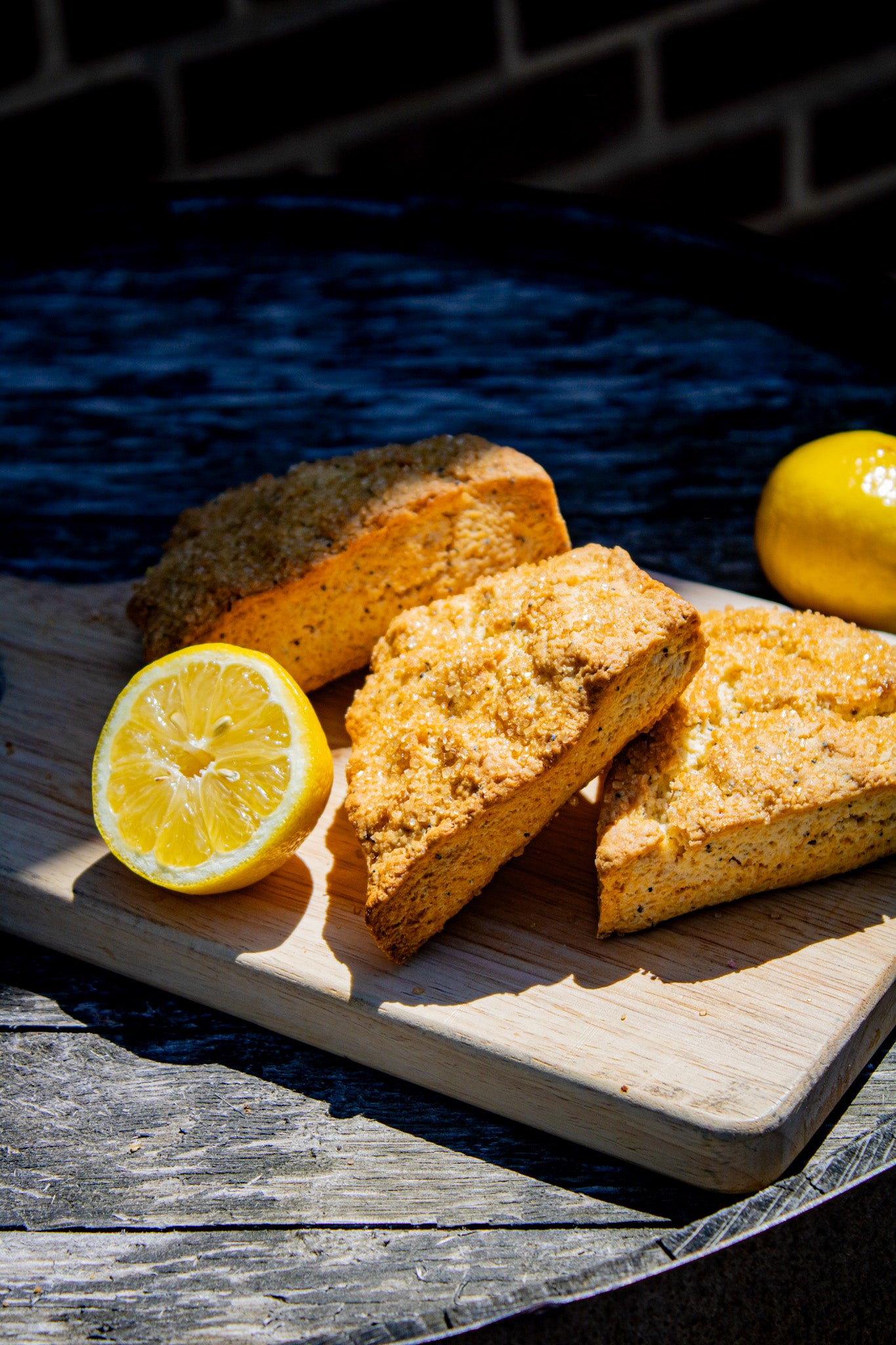 Lemon Poppy Seed Scones