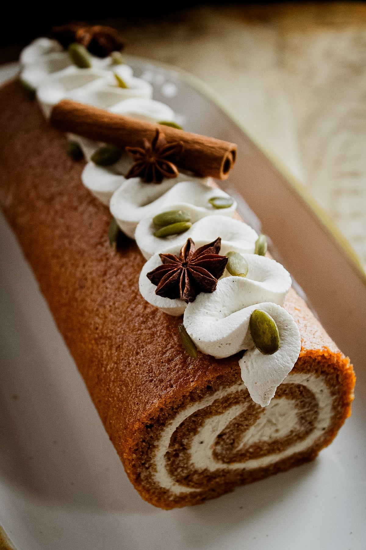 Pumpkin Swiss Roll