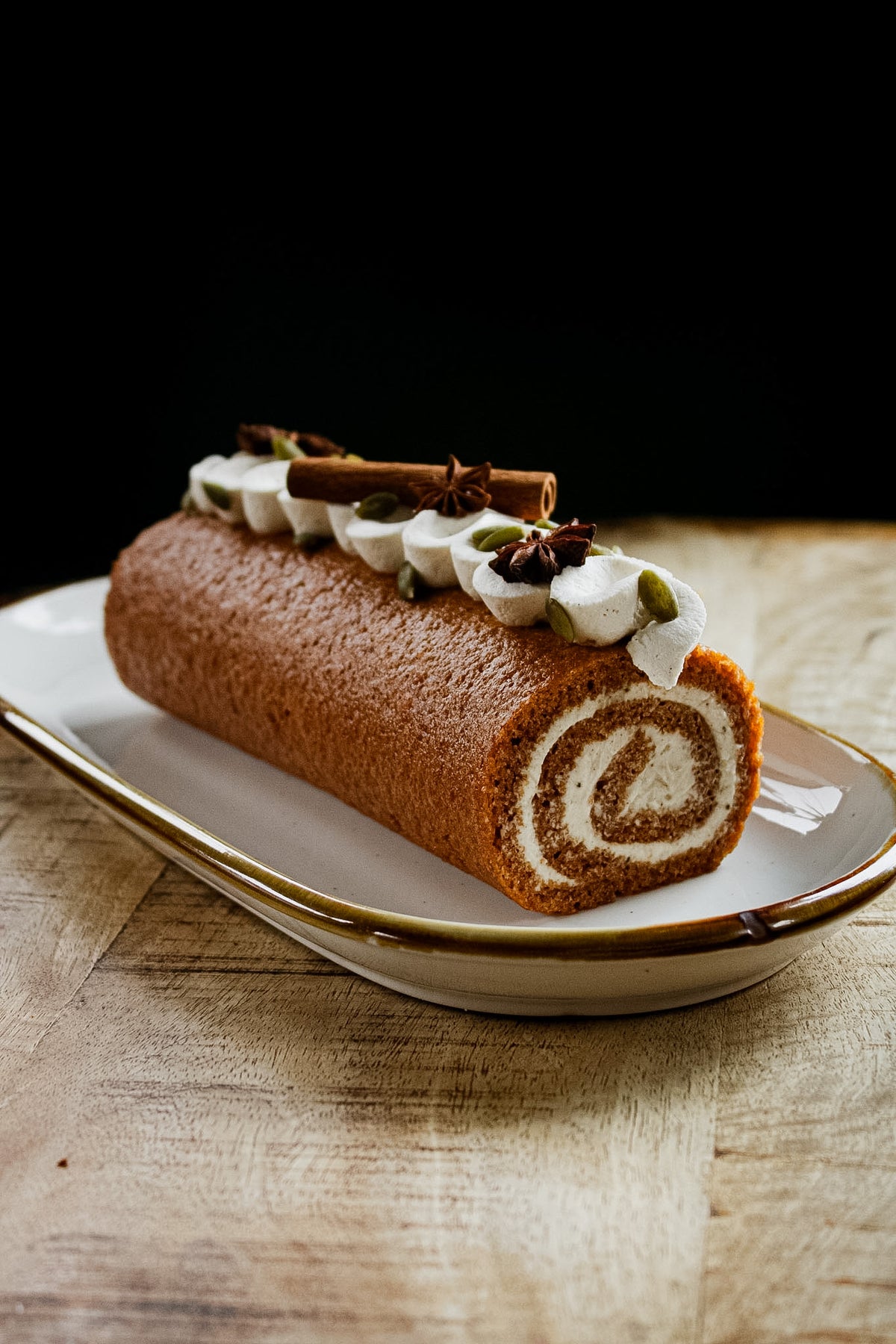 Pumpkin Swiss Roll