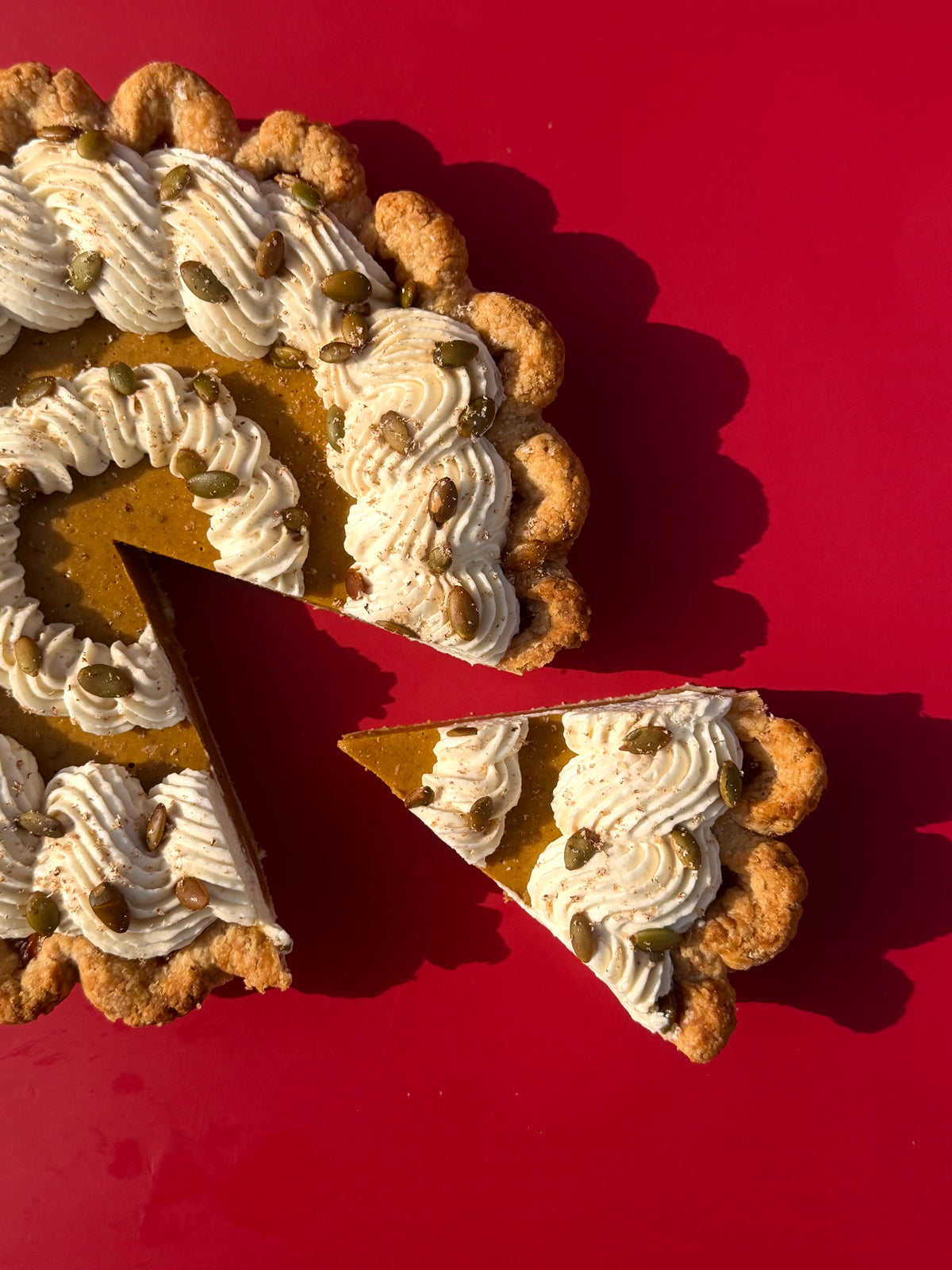 Tahini Pumpkin Pie