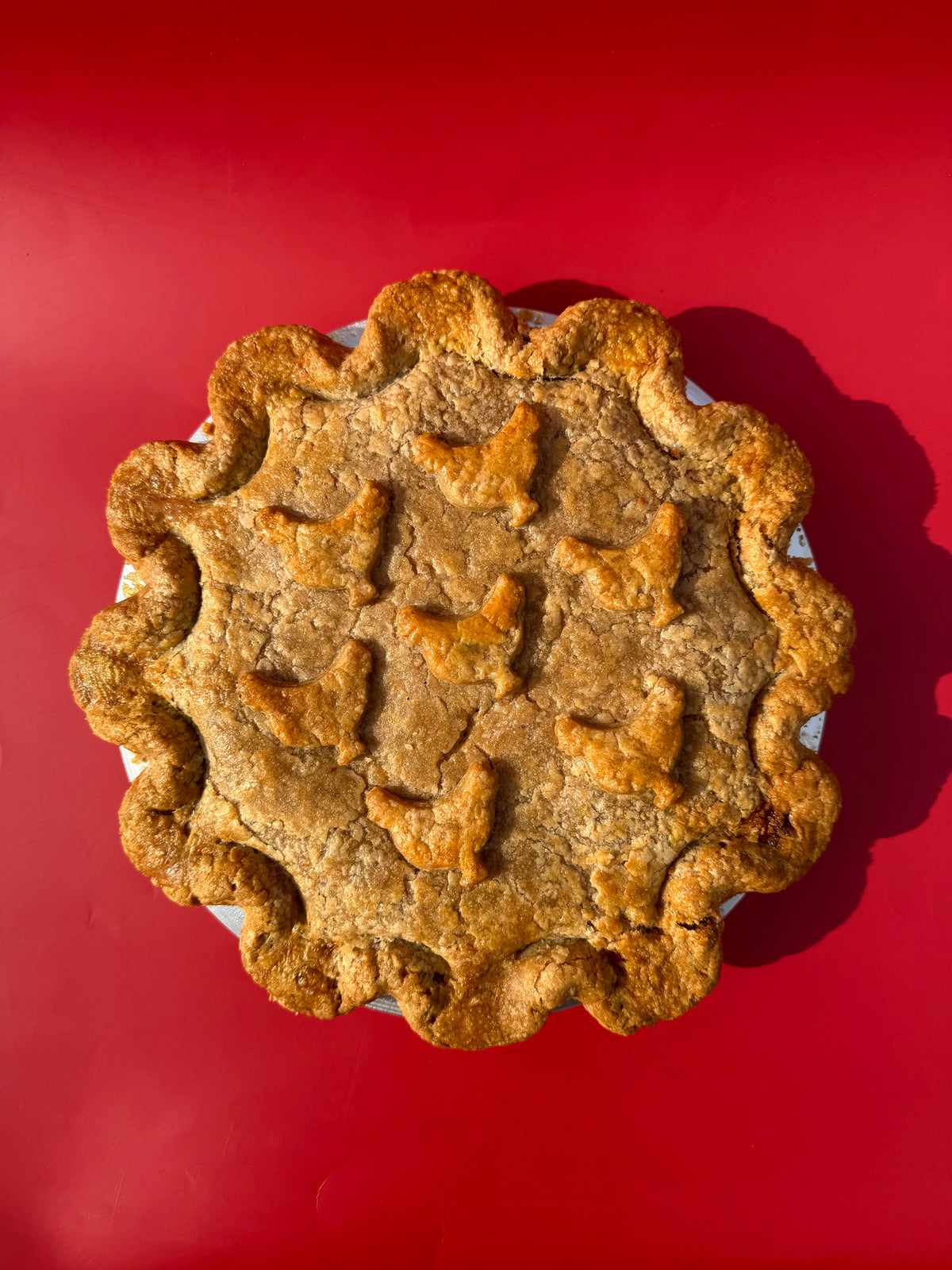 Chicken Leek & Mushroom Pot Pie