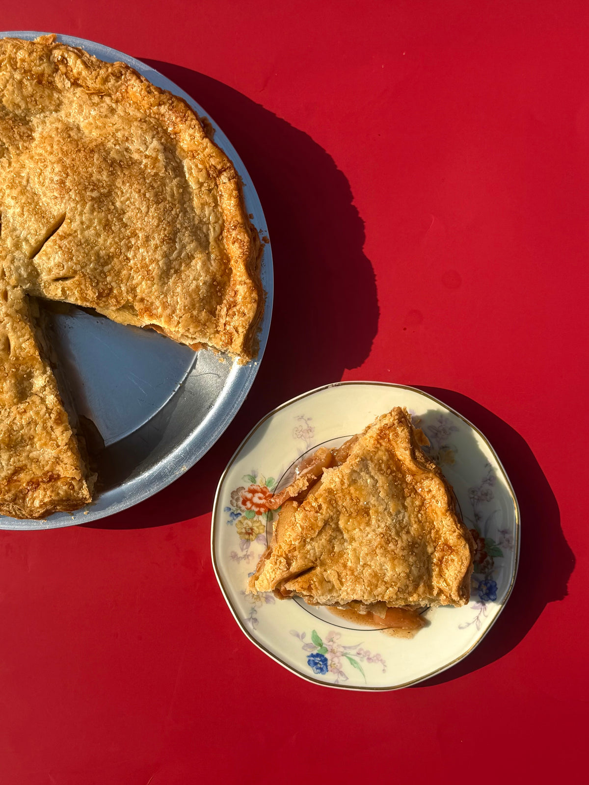 Cinnamon Apple & Pear Pie